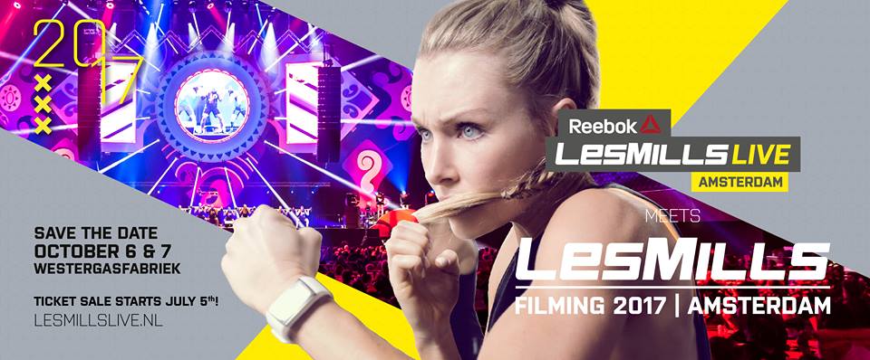 Les Mills Live 2017: the filming!