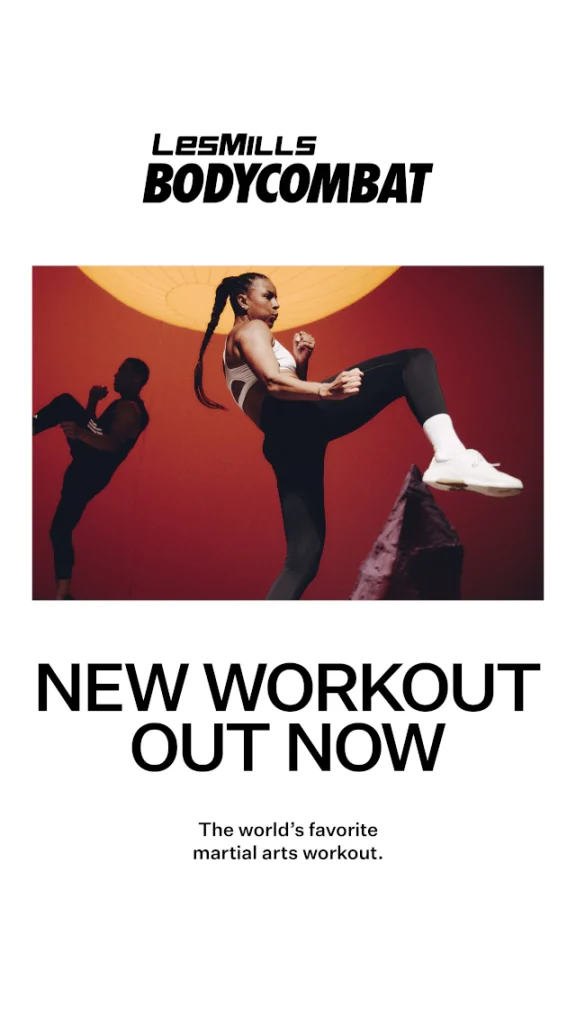 NEW PROGRAM RELEASE BODYCOMBAT SOCIAL STORY